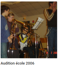 2006 audition ecole